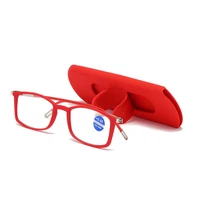 men women eye protection portable vintage reading glasses anti blue light ultra light frame eyeglasses