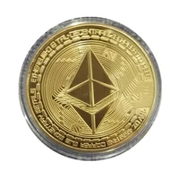 antique collection creative collectibles ethereum non currency imitation plated gift commemorative coins souvenir metal gold