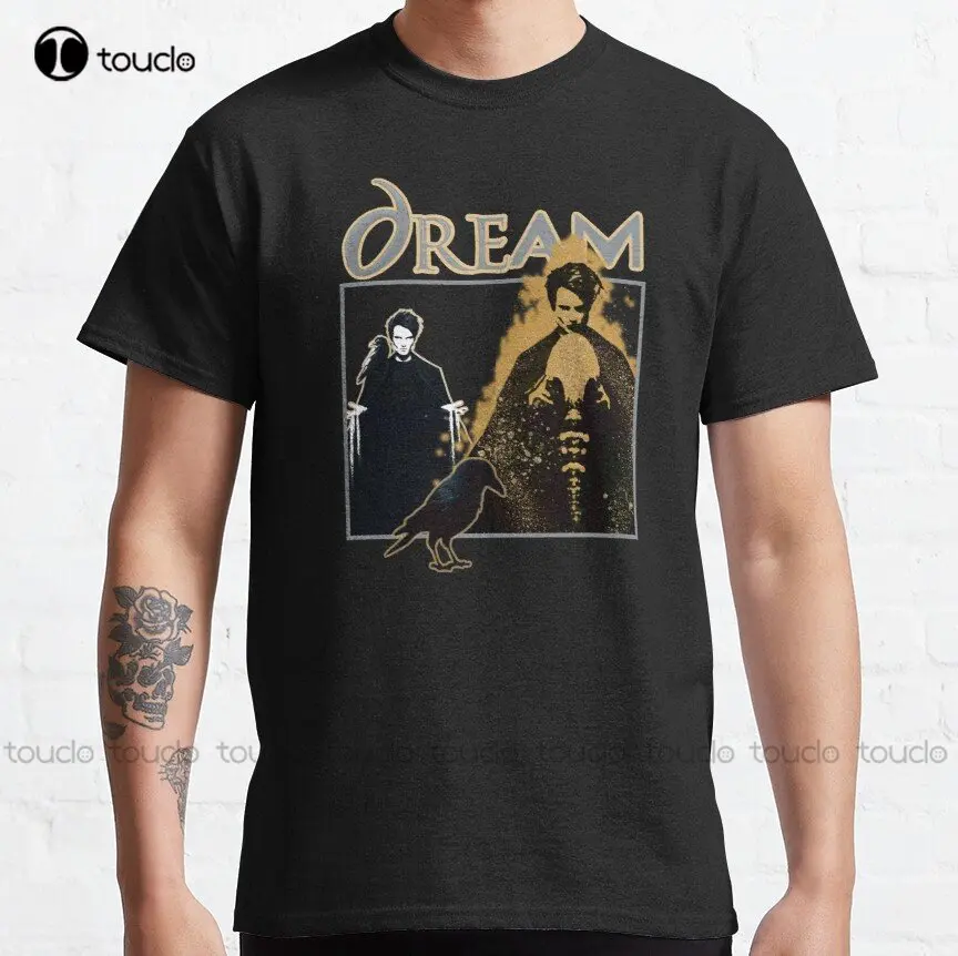 

Классические дизайнерские рубашки The Sandman Dream Morpheus, оригинальные рубашки для подростков в стиле унисекс с цифровой печатью, женская уличная одежда