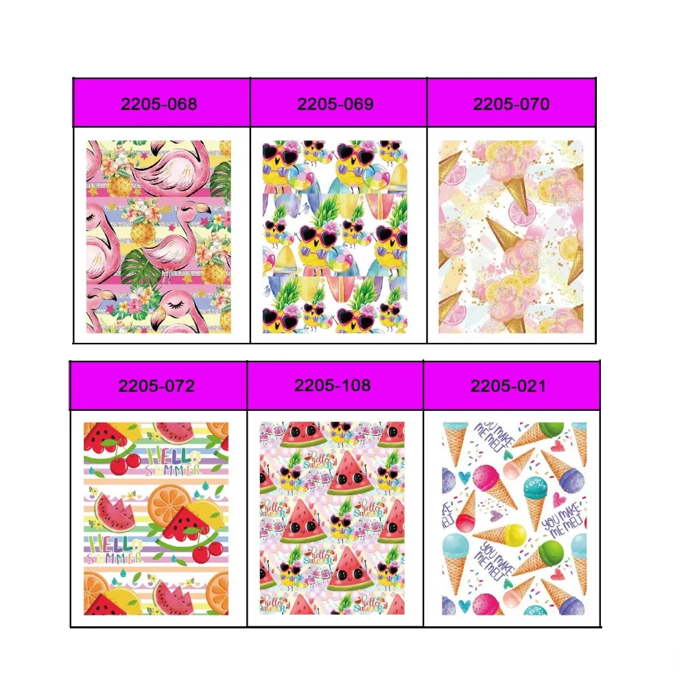 

Летняя синтетическая ткань из искусственной кожи с принтом 30x13 6 см/рулон для бантов из волос материалы для рукоделия «сделай сам»