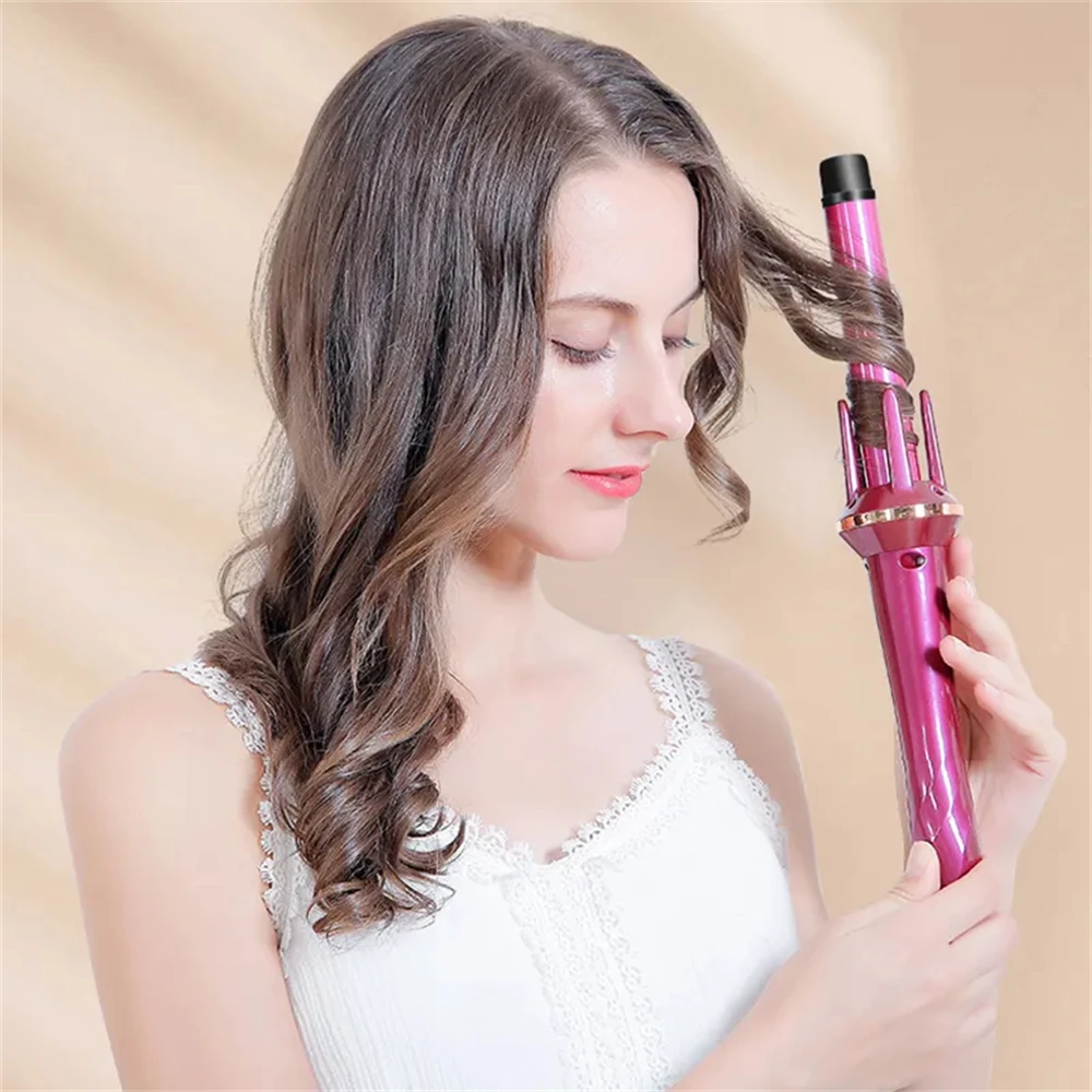 28-32mm Electric Hair Curler Automatic Rotation Hair Crimper Big Waver Styler Ceramic Hair Curls Women Home Styling Tools