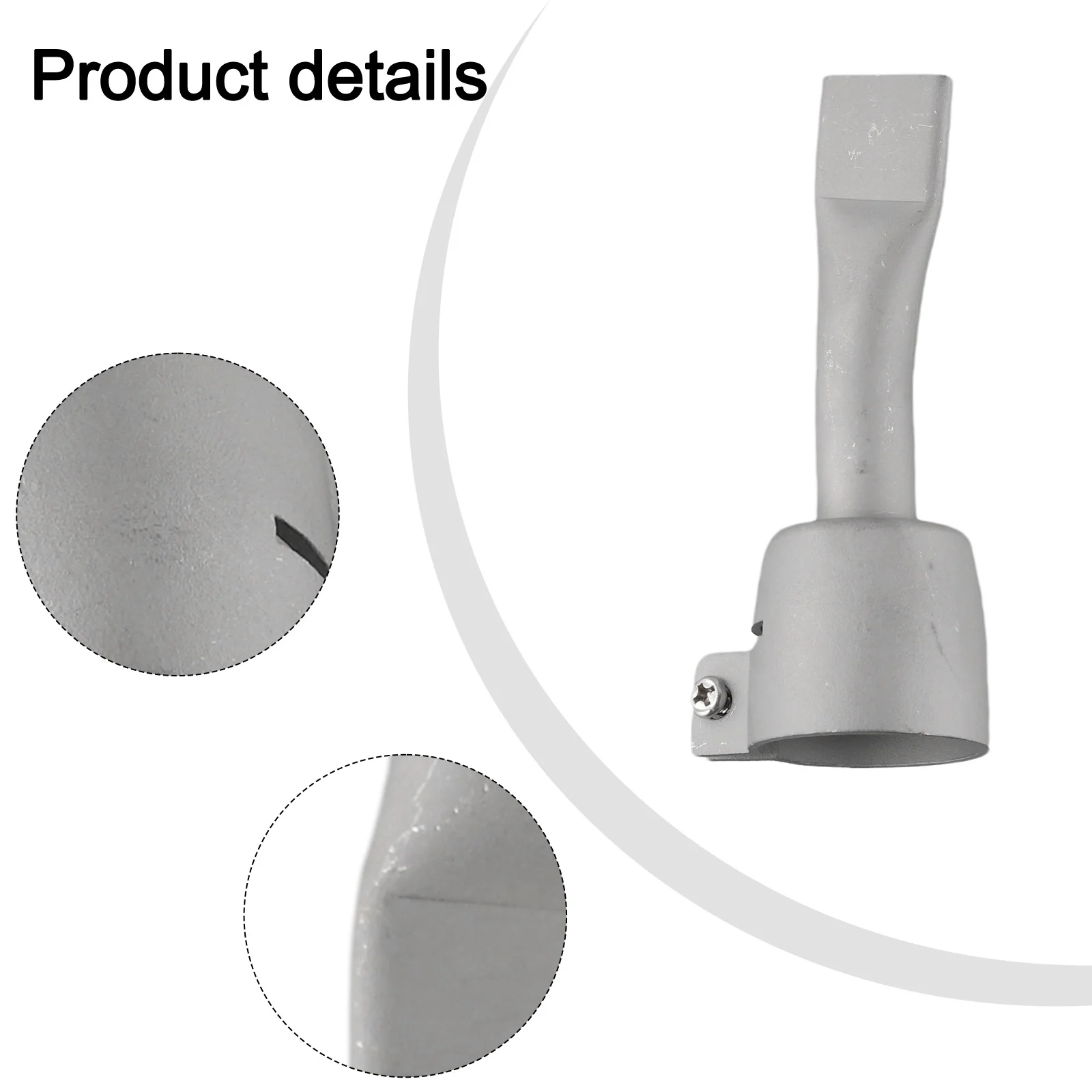 Широкоугольная сварочная насадка 20 мм с плоской щелей для горячего воздуха