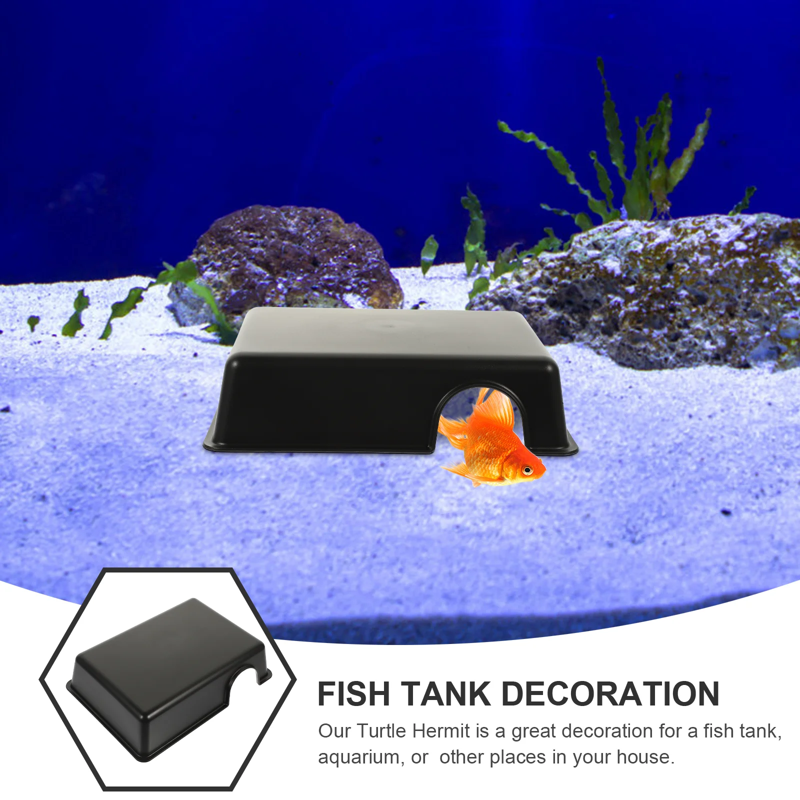 Черепаховое убежище Гекон и пещера Рептилии из пещер Аксессуар для аквариума