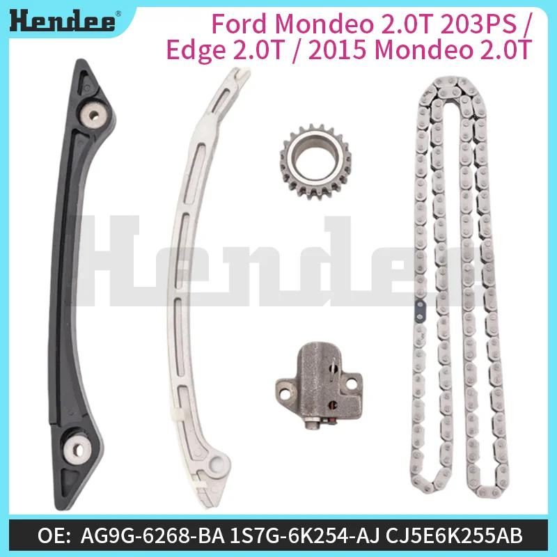 Фото Комплект цепи ГРМ для Ford Mondeo 2.0T 203PS/Edge 2.0T/Mondeo 2.0T 2015 года, Автозапчасти OE: AG9G-6268-BA, 1S7G-6K254-AJ №1
