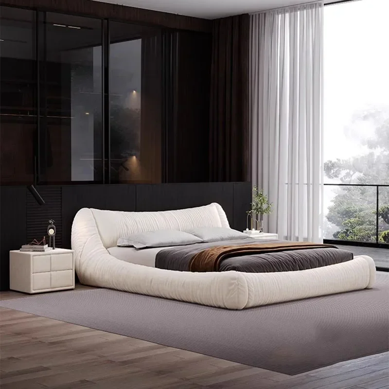 Королевская двуспальная кровать для детей двойная нордическая