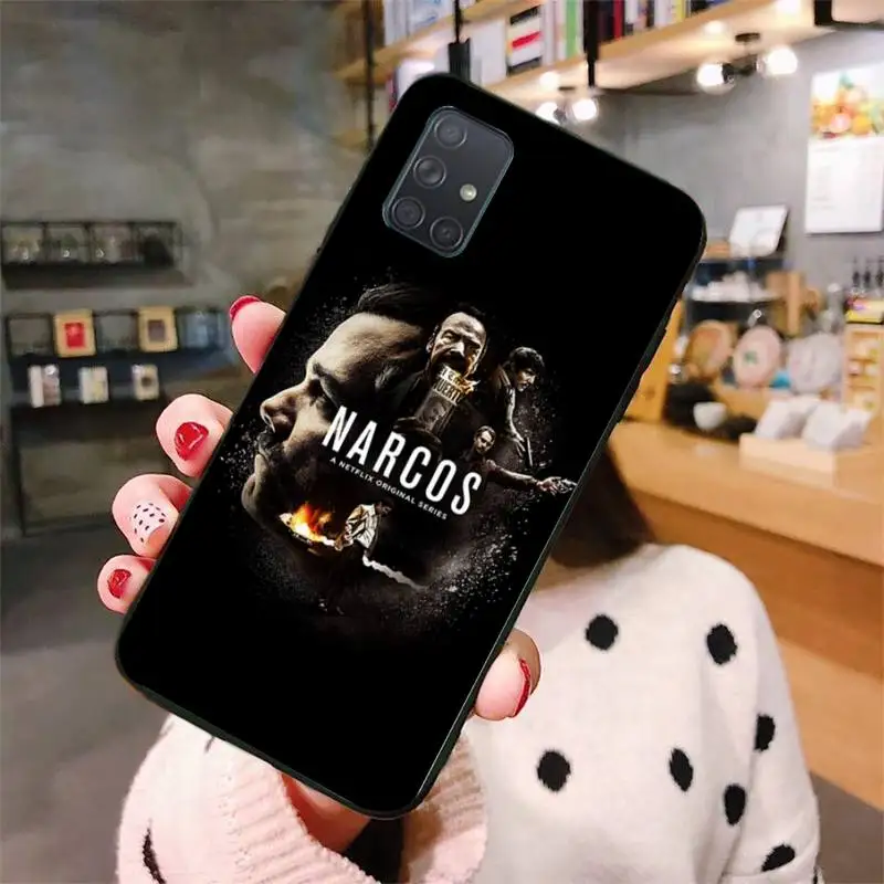 Чехол NARCOS для телефона с мексиканским ТВ-шоу Samsung Galaxy S6 S7 Edge Plus S9 S20Plus S20ULTRA S10lite S225G