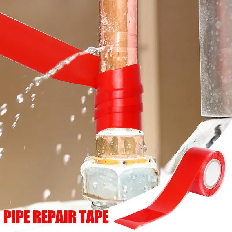 

Water Pipe Seal Tape Waterproof Tape Super Strong Adhesive Stop Leak Sealing Repair Tape Water Pipe Bonding Adhesive Repair Tap