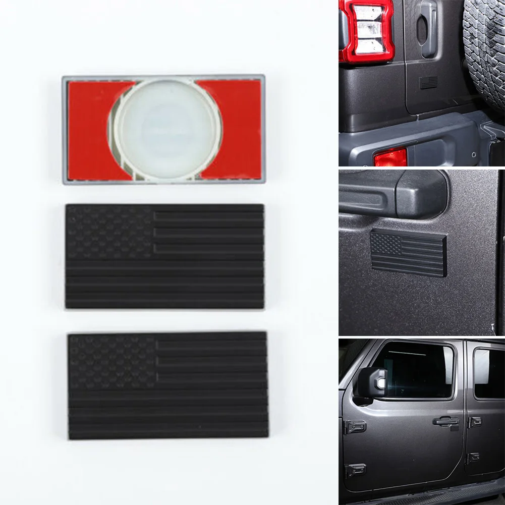 

3 шт., накладки на дверные ключи Jeep Wrangler TJ JK JL JT 1997-2022