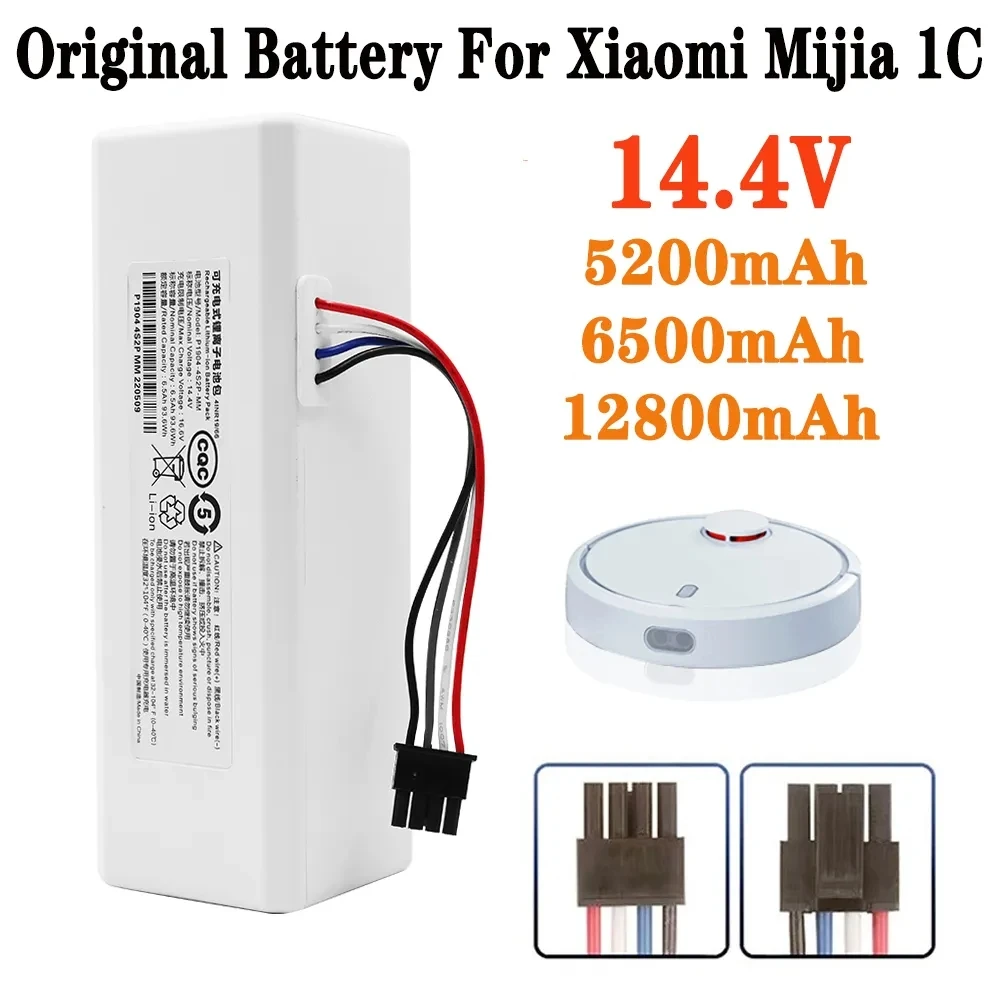 

Аккумулятор 1C для робота-пылесоса Xiaomi Mijia 1C STYTJ01ZHM, 14,4 В, 12800 мАч