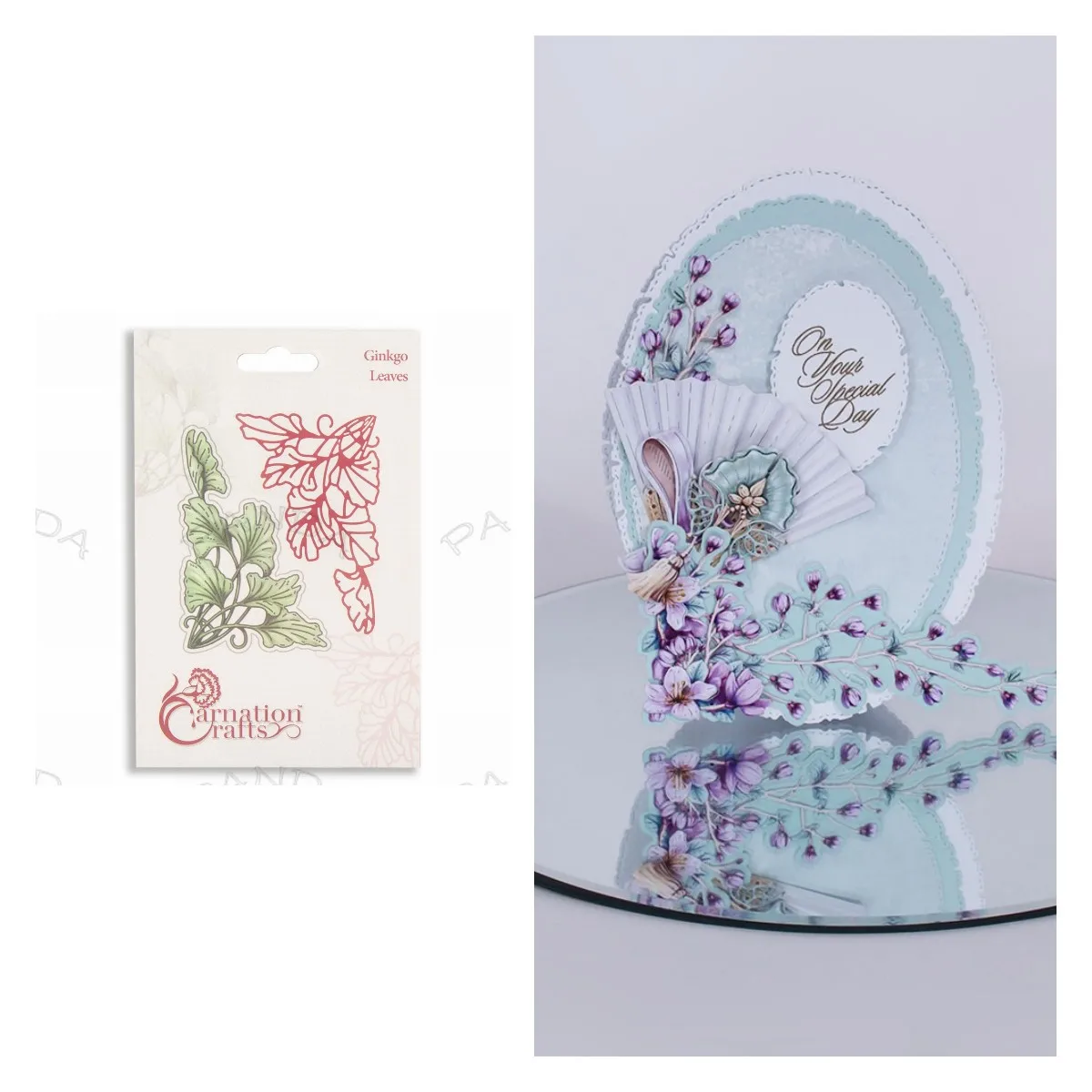 

Ginkgo Leaves New Metal Cutting Dies Scrapbooking DIY Album Make Paper Card Embossing Craft Decor Cut Die Diary Supplies 2022