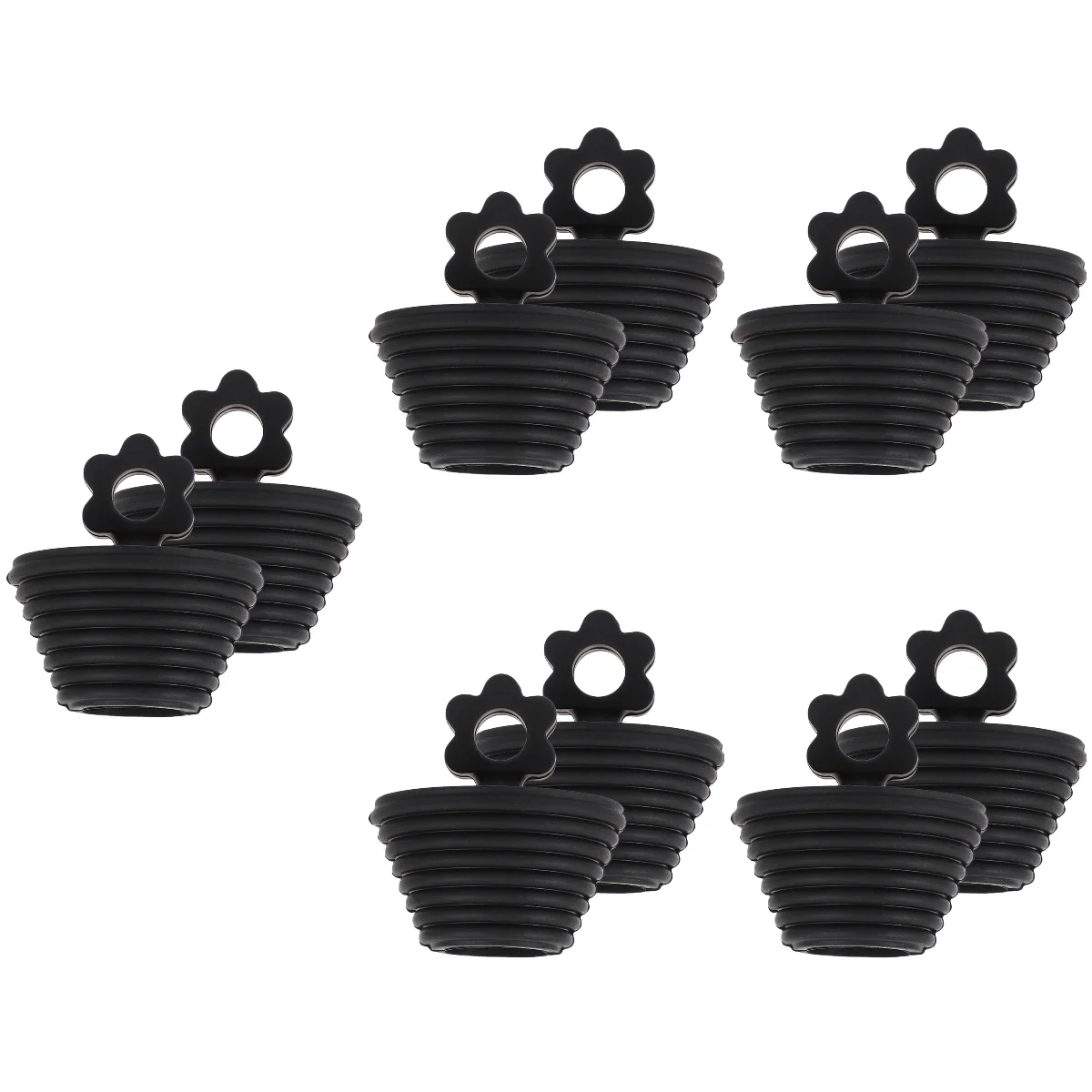 

10 Bathtub Stoppers Washbasin Stoppers Flower Drain Stopper Plugs