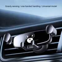 dropshipping car phone holder multi purpose universal 360 degree rotation cute bear air vent gravity phone stand for driving
