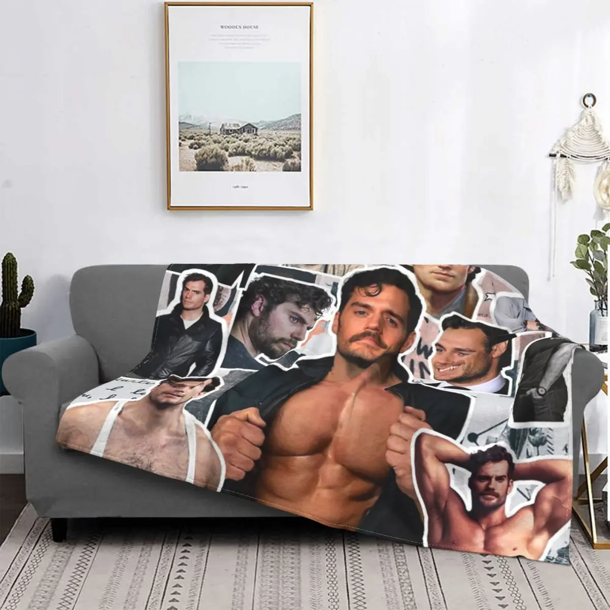 

Одеяло с коллажем для фотосъемки, персонализированное теплое одеяло для кемпинга, несколько стилей