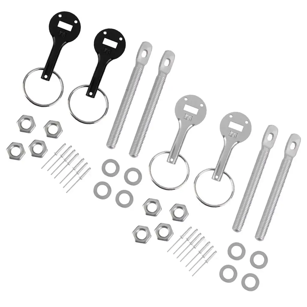 

2 комплекта универсальных колпачков для капота гоночного спортивного автомобиля