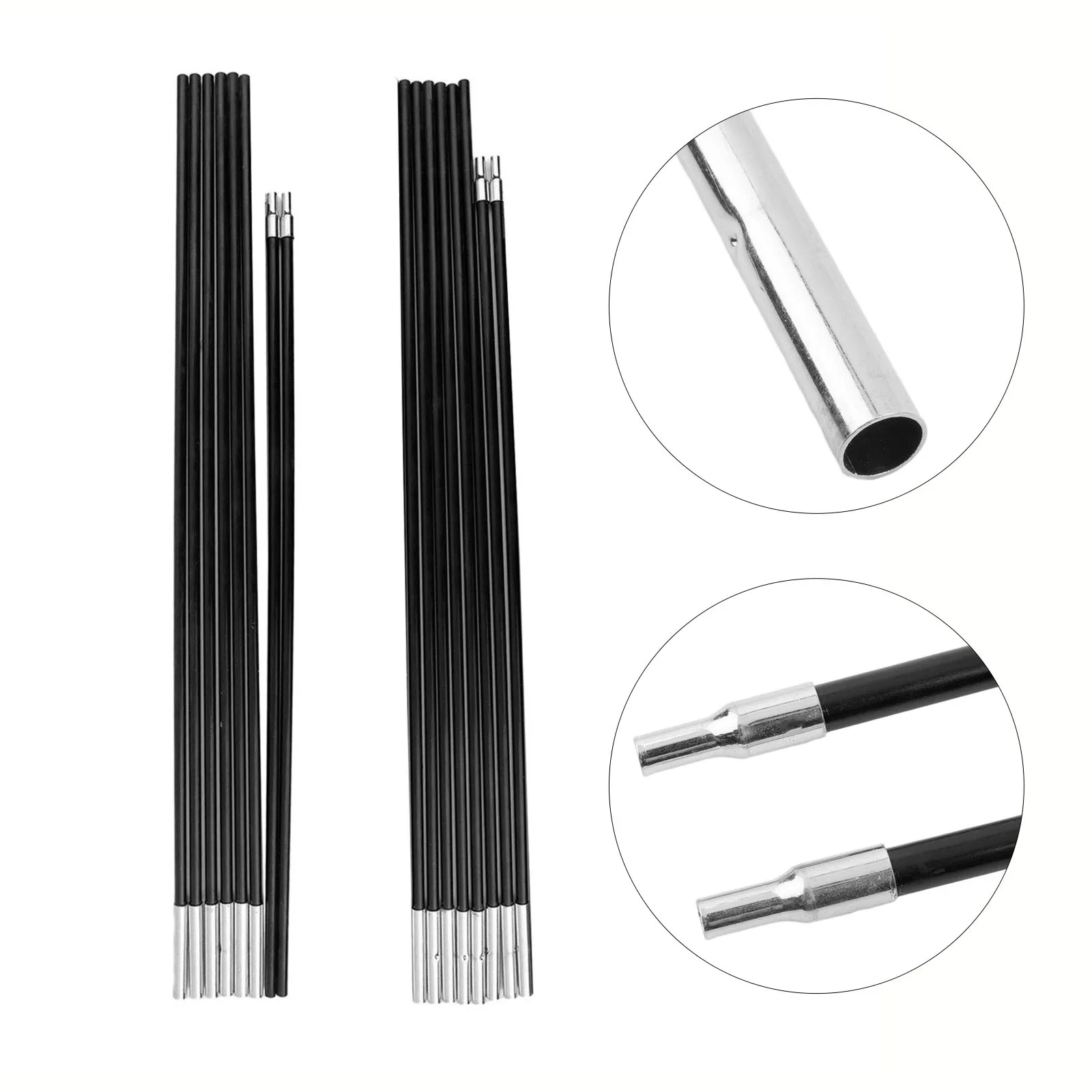 Опорные стержни для палатки из стекловолокна кемпинга пешего туризма