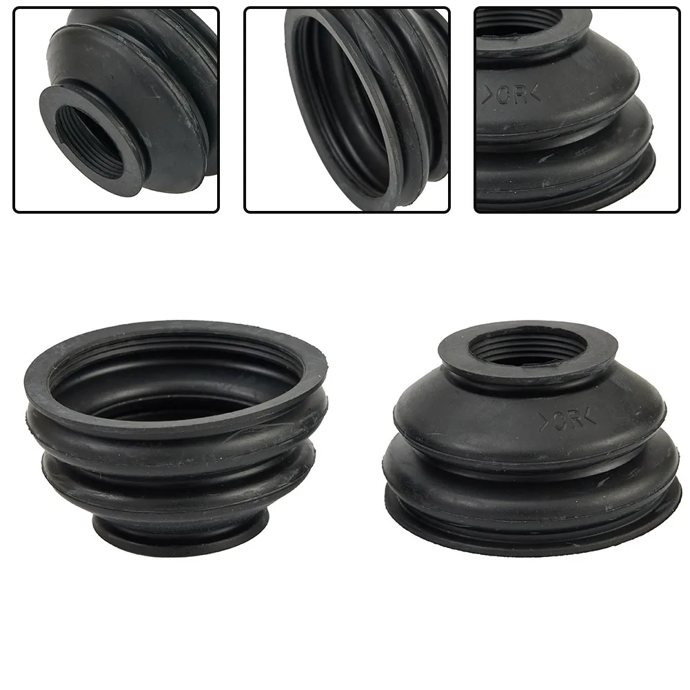 

2pcs Rubber Dust Cover Universal Ball Joint Boot Improve Handling Rod End Dust Boot Covers Wear Of Suspension Maintenance Parts