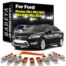 BADEYA For Ford Mondeo MK1 MK2 MK3 MK4 III IV 1992- 2008 2009 2010 2011 2012 2013 2014 Car Accessories LED Interior Light Kit 