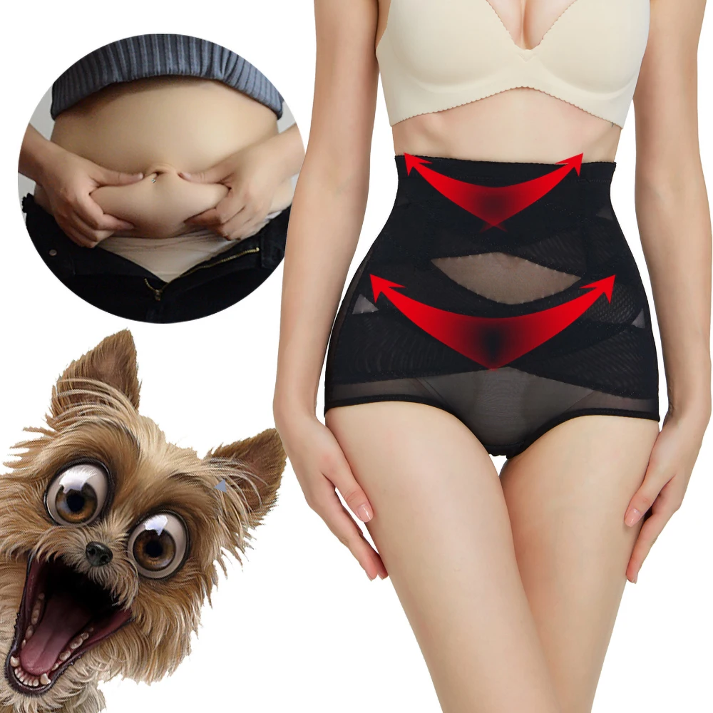 Корректирующее белье для коррекции талии женские Утягивающие трусики подтяжки