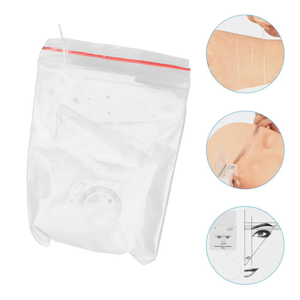 Инструмент для измерения бровей позиционирующая линейка уровень практичные