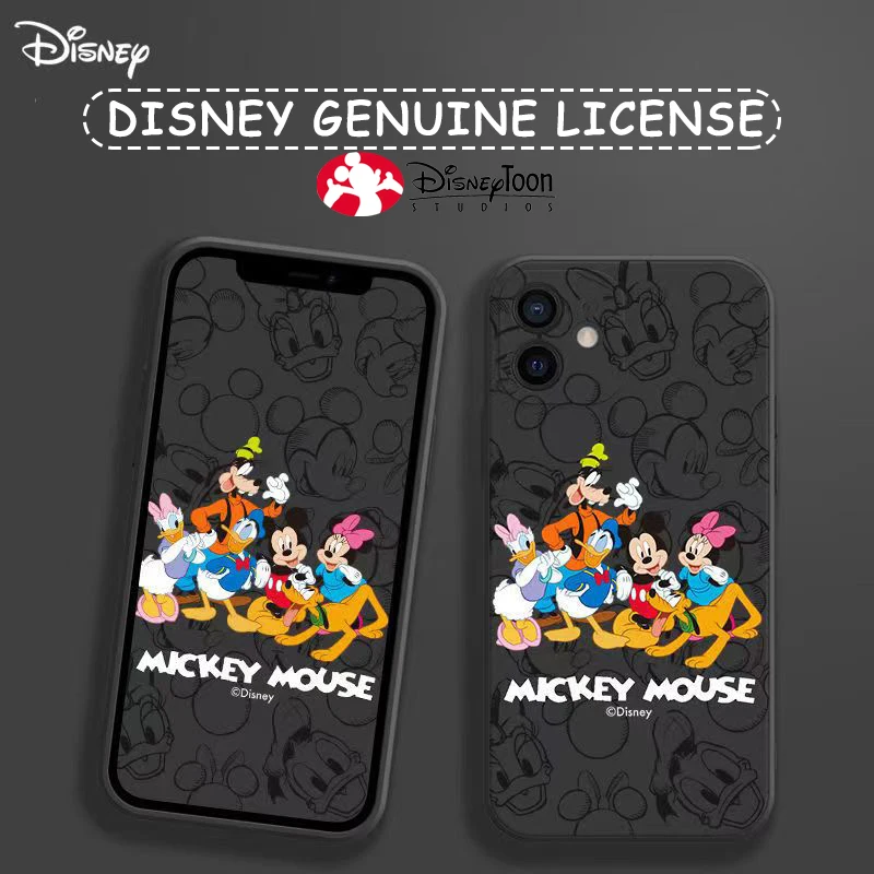 Чехол для телефона с Микки Маусом премиум класса iPhone 11 12 13 Pro MAX Mini 6S 7 8 Plus X XR XS SE 2020