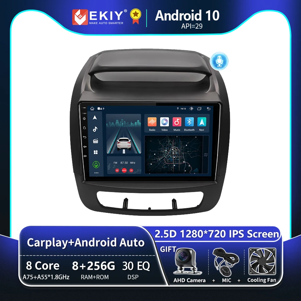 EKIY T8 For Kia Sorento 2 II XM 2012-2021 Car Radio Multimedia System Navigation GPS Stereo Auto Android Carplay BT No 2 Din DVD