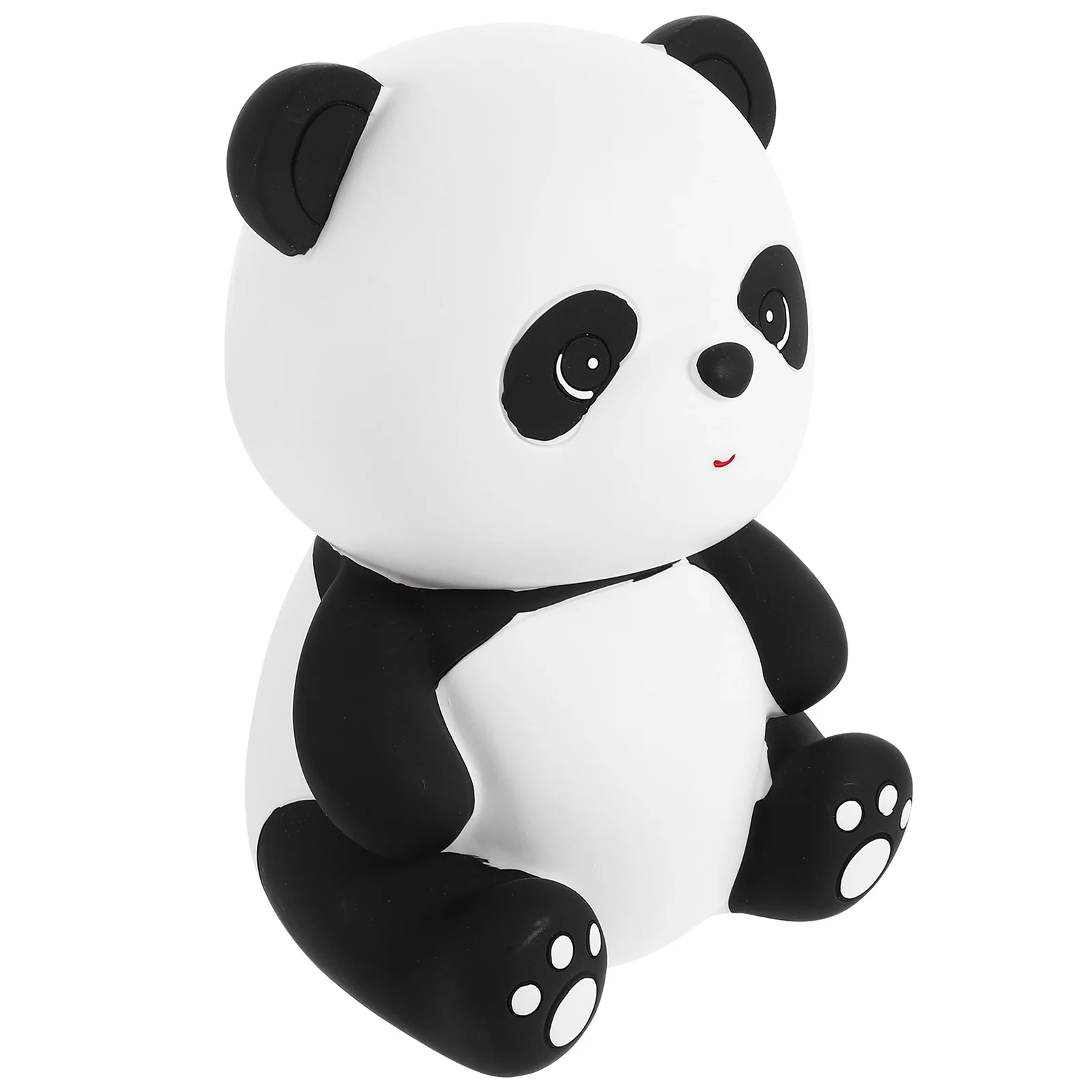 

Sitting Panda Coin Bank Cute Panda Piggy Bank Saving Pot Desktop Decoration