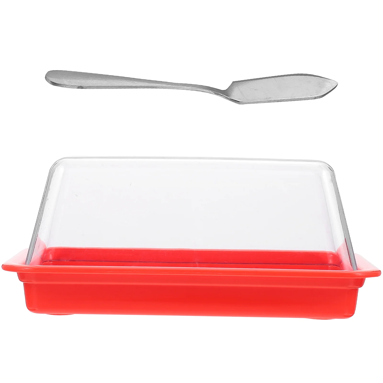 

Butter Dish Holder Cheese Dishescake Plate Container Tray Plasticbox Stick Fridge Dome Crock Server Saver Coveredcover Storage