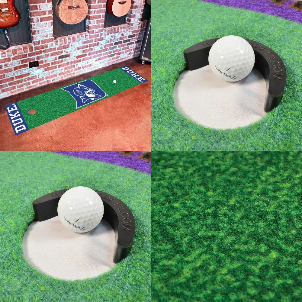 

Deluxe 18"x72" Golf Putting Practice Green Mat - Perfect for Enhancing Your Chipping & Putting Skills at Home.