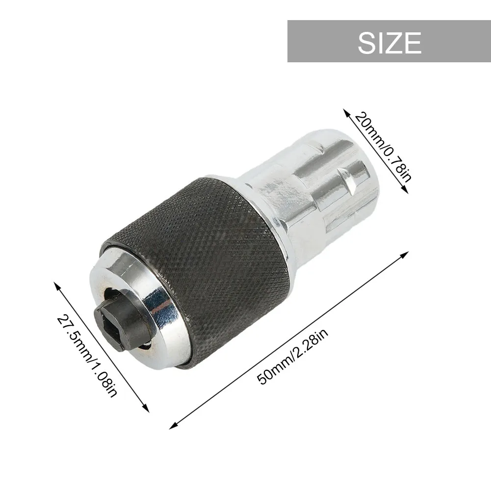 

Clamping Tap Chuck Tap Holding Chuck Portable Wrench Tool 58x27.5x20mm Adjustable Chrome Plated Clamping Tool Brandnew