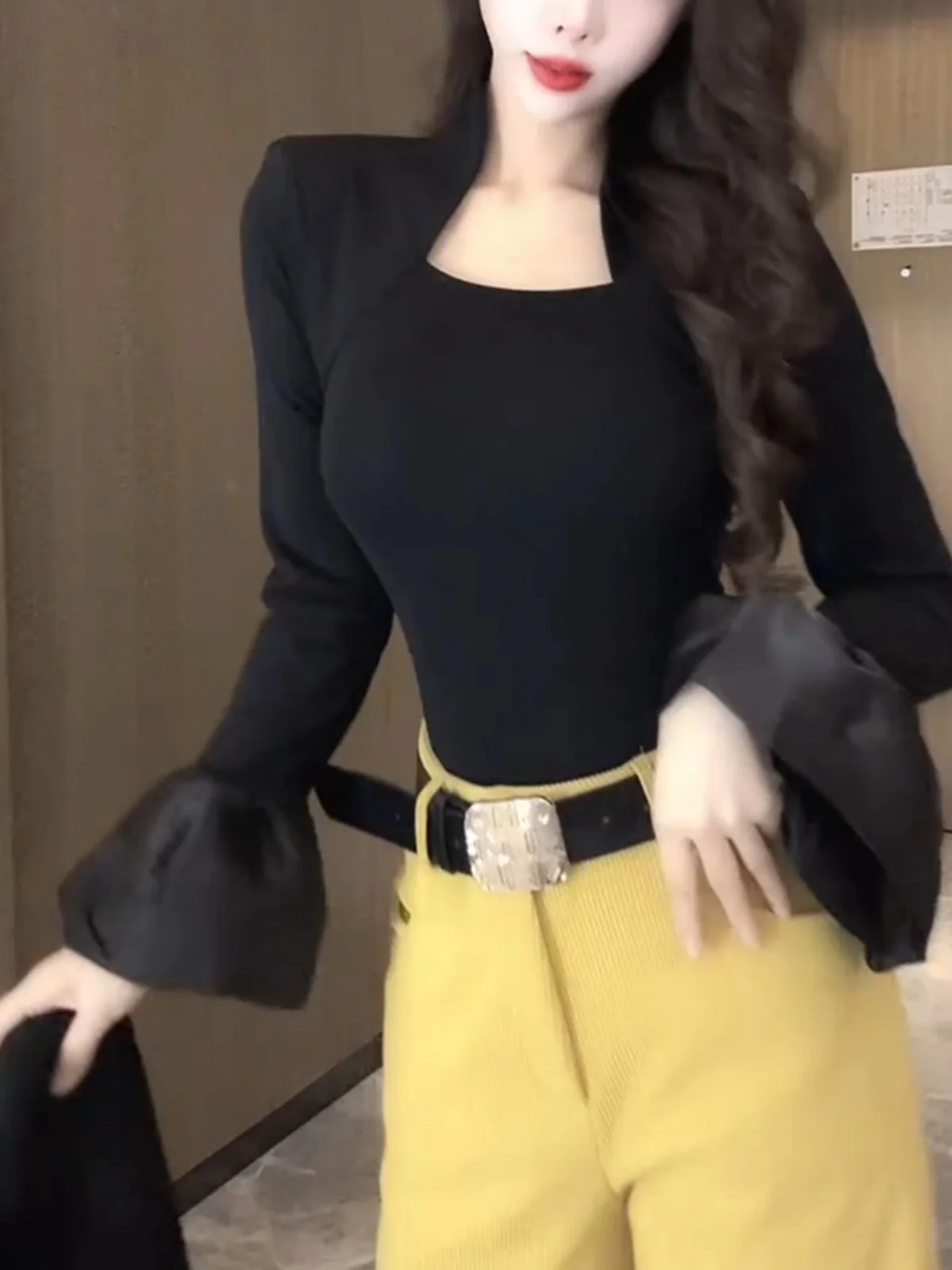 Женская рубашка с длинными рукавами в стиле пэчворк Design Sense