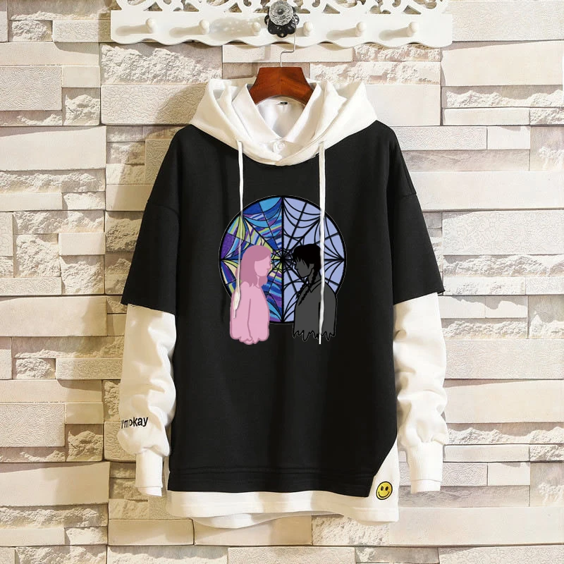 Толстовка мужская в стиле Харадзюку с капюшоном