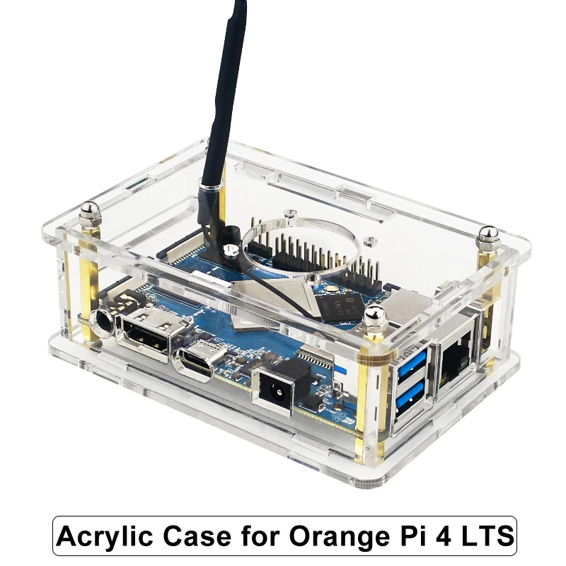 Акриловый прозрачный чехол Orange Pi 3 LTS для / 4 |