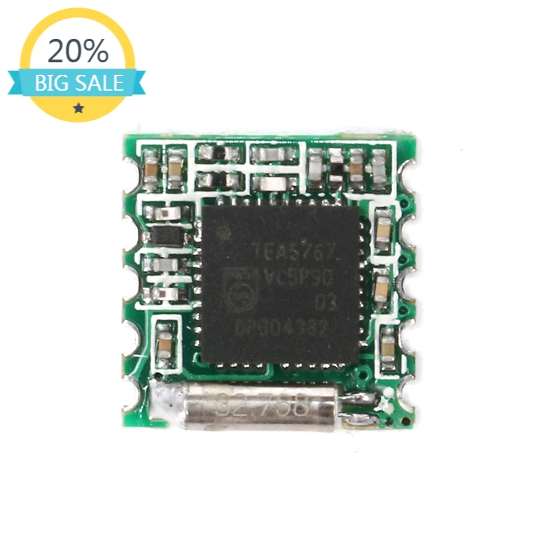 

TEA5767 FM Stereo Radio Module MP3 MP4 - For Professional Only