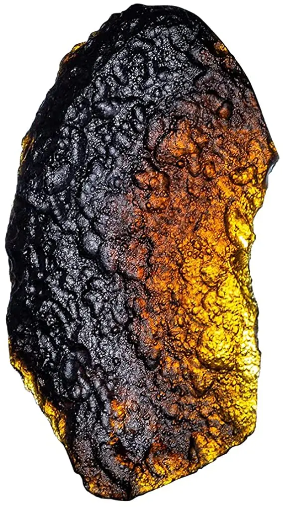 Настоящее ожерелье из хрусталя Moldavite необычный кулон камня натуральный чешский