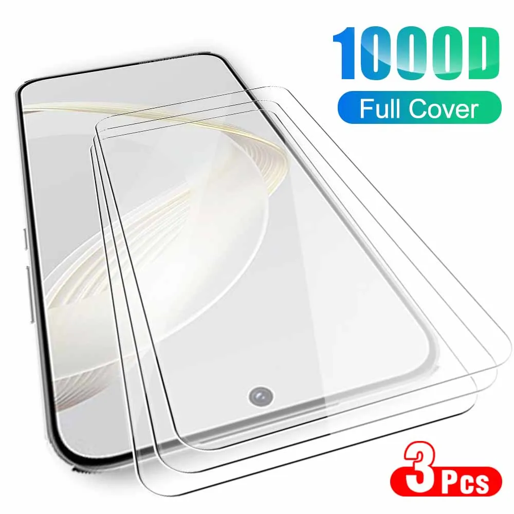 3 шт. защитный стеклянный чехол для Huawei nova 11 4G HD закаленная пленка nova11 6 7 дюйма