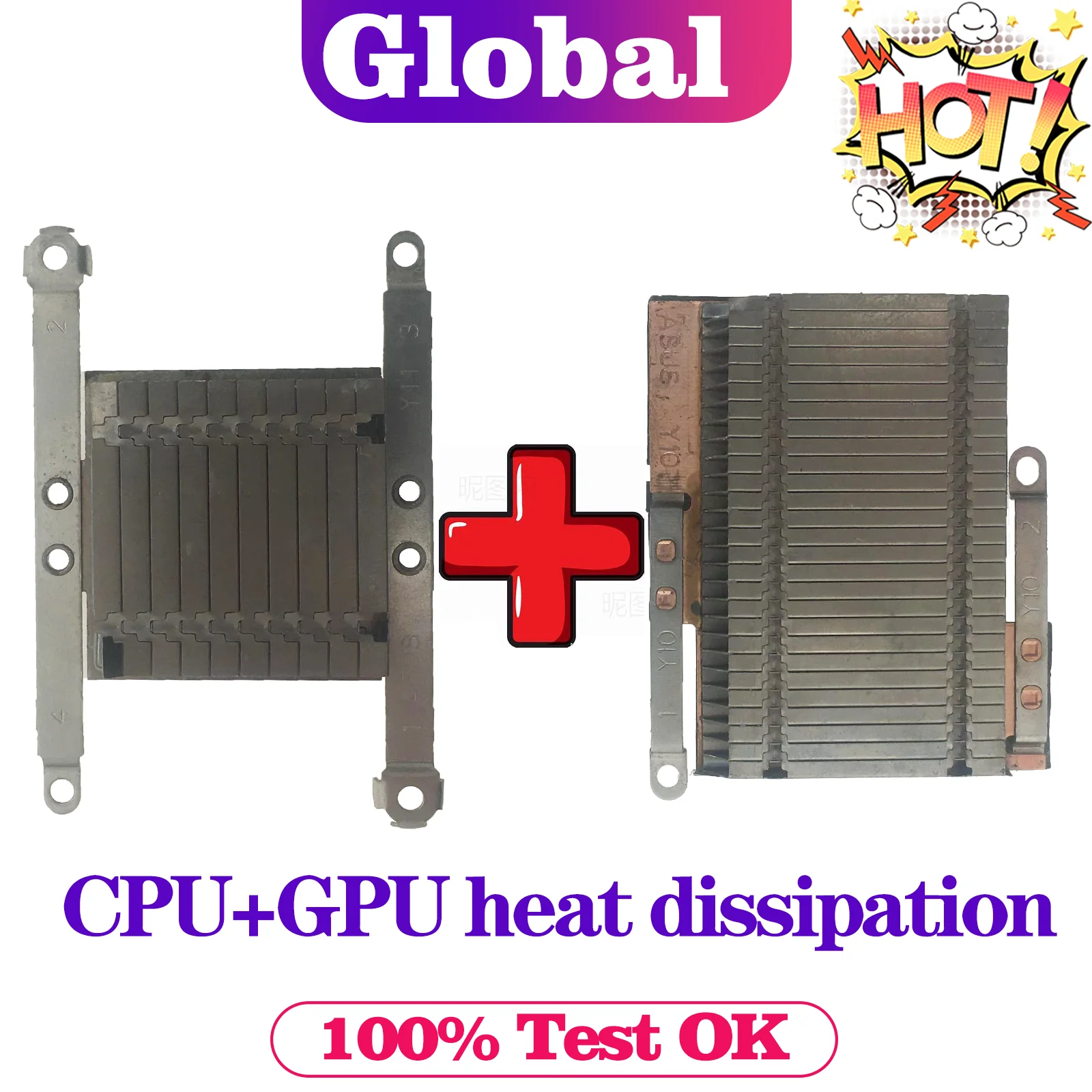 Радиатор для процессора ASUS X541U X541UAK X541UV X541UVK X541UJ F541U A541U R541U X540L X540LJ