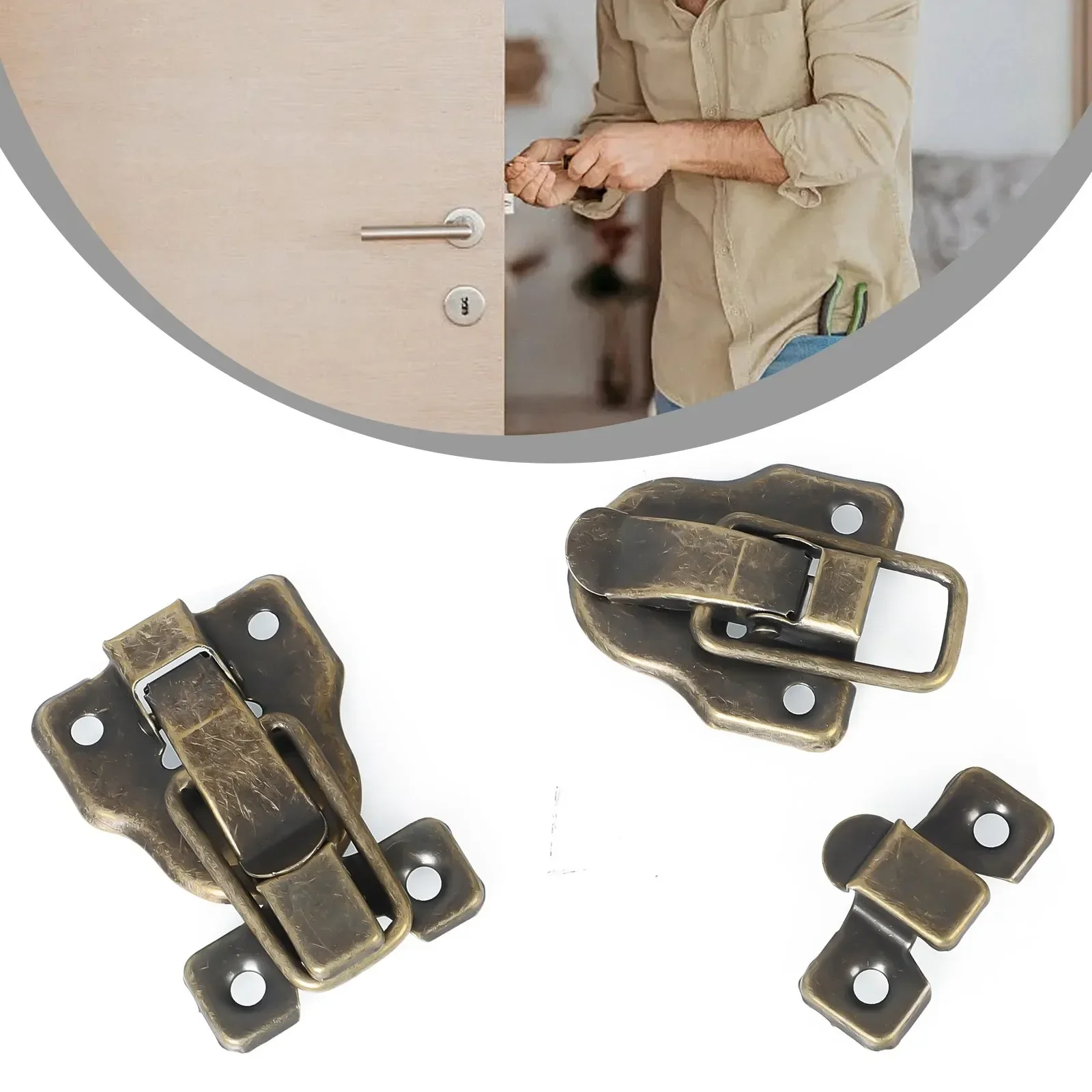 2 шт. застежка-защелка для ювелирных изделий