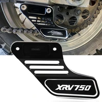motorcycle left and right rear brake disc guard potector for honda xrv750 xrv 750 africa twin all years 2022 2021 2020 2019 2018