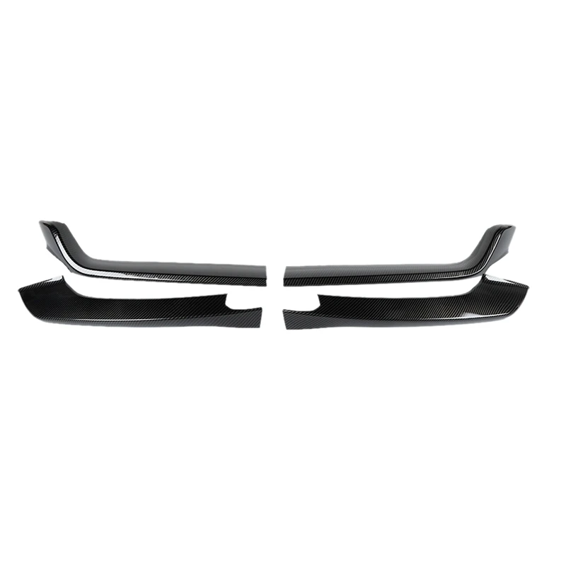 

Car Front Bumper Splitter Lip Diffuser Protector Cover Kit Front Spoiler Trim for Ford Mustang 2015-2017 ABS Carbon