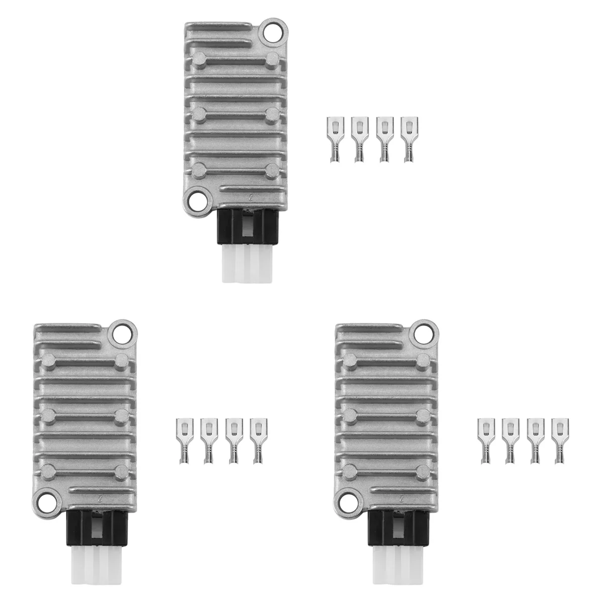 

3X Motorcycle Voltage Regulator Rectifier for Yamaha TTR250 TTR225 XJ600 TW200 TW225 TW125 FZR400 XT225 XT250 TDM850