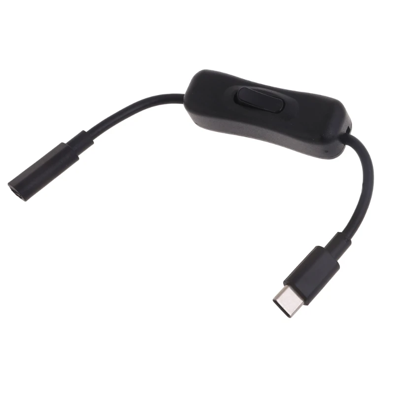 

Power Cable for Raspberry 4 - USB C Male to Female Extension Cord Dropship
