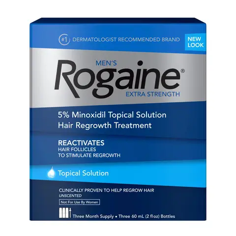 Regaine для мужчин - Средство для интенсивного роста волос и кожи головы - 1/2 по 60 мл-3 месяца