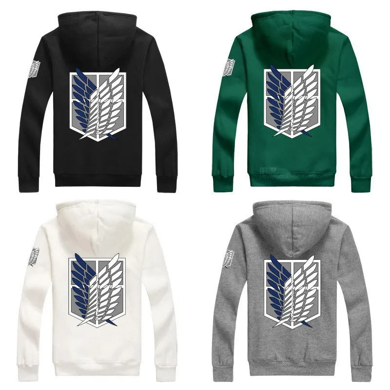 

Giant Attack on Printed Hooded Sweatshirt Street Harajuku Style Hoodie Jacket Men's and Women's Jacket Sportswear