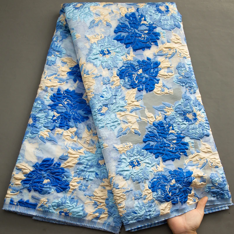 Кружевная африканская позолота SJD кружевная ткань с вышивкой новинка 2023