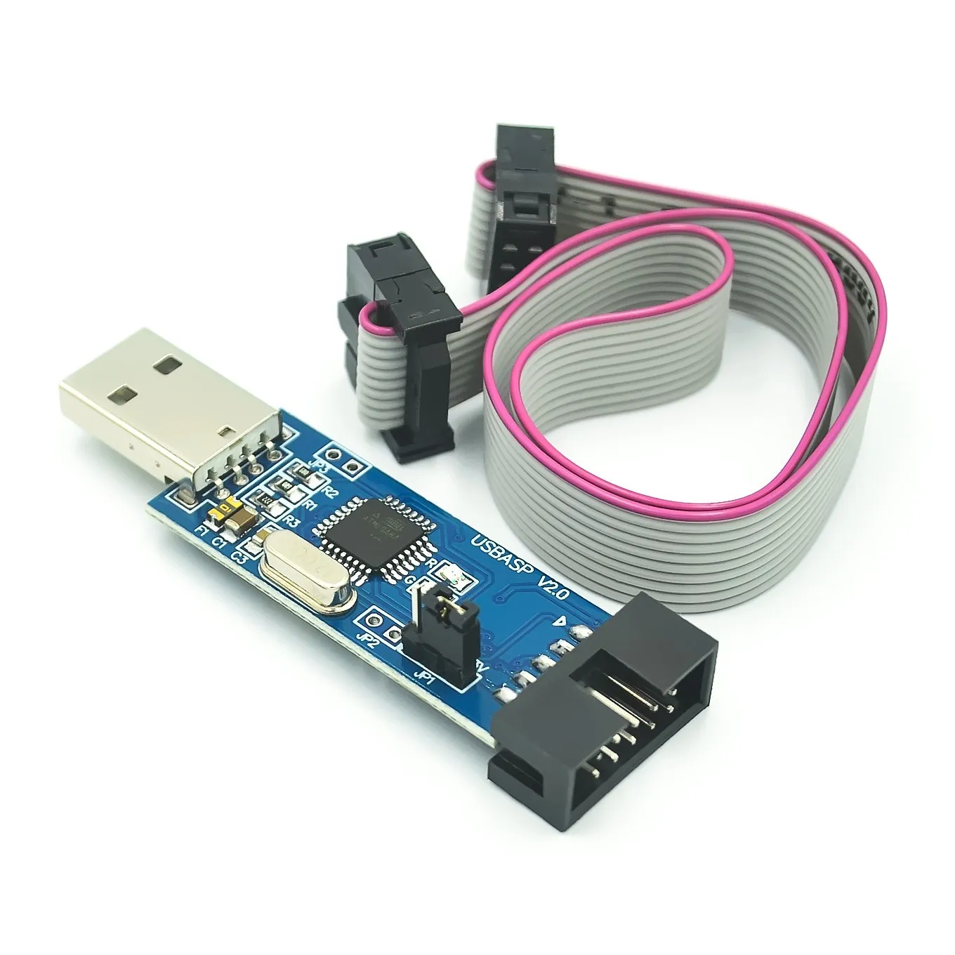 Фото USBASP USBISP AVR Программатор USB ISP USB ASP ATMEGA8 ATMEGA128 Поддержка Win7 64K №1
