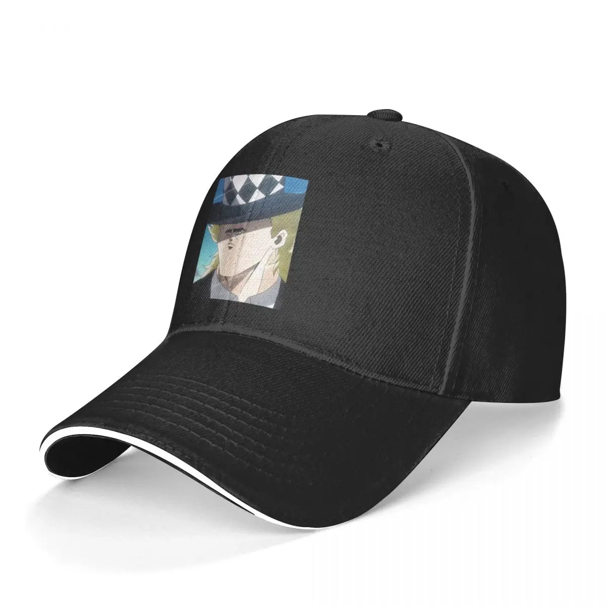 Jojo Bizarre Adventure Baseball Cap Speedwagon meme Hippie Breathable Trucker Hat Funny Print Men Women Snapback Cap
