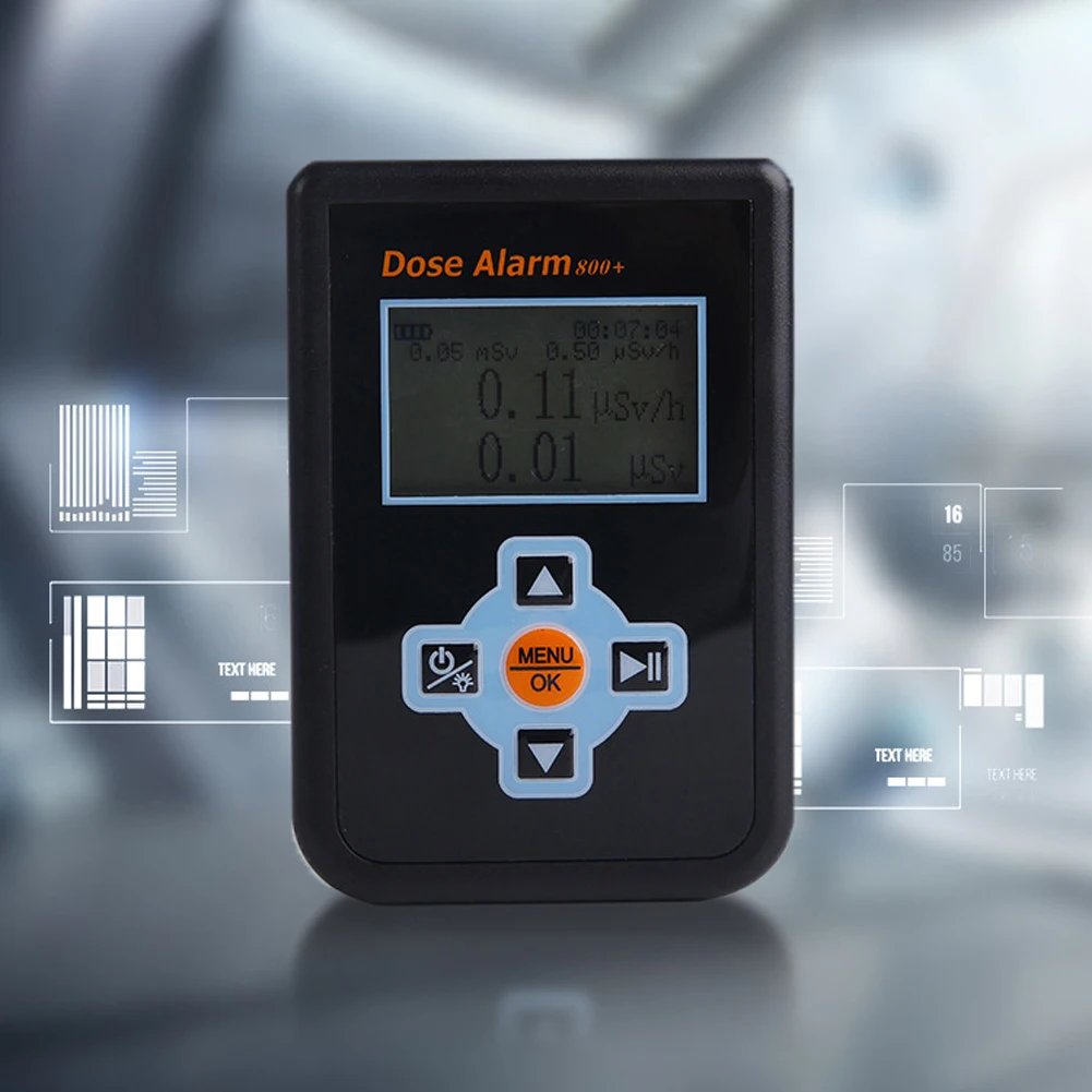 

Electromagnetic Nuclear Radiation Detecter EMF Meter Radiation Dosimeter Body Radiation Dose Equivalent X γ Hard β Ray Detector