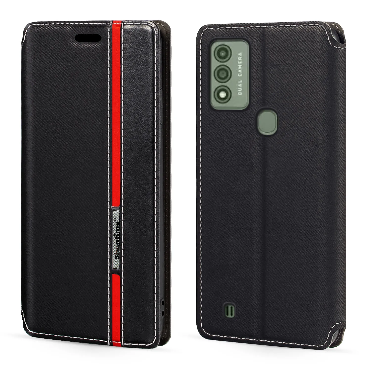 

Модный разноцветный кожаный чехол-книжка с магнитной застежкой и отделением для карт для Wiko Voice U616AT 6,5 дюйма