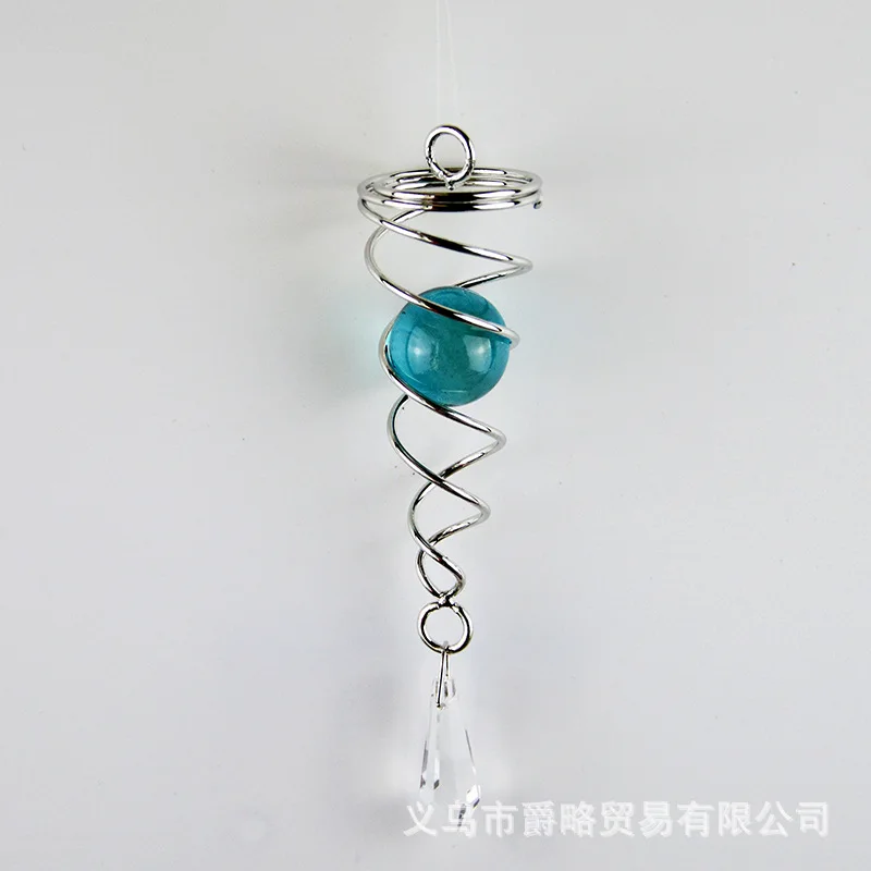 Металлический вращающийся кристалл для сада