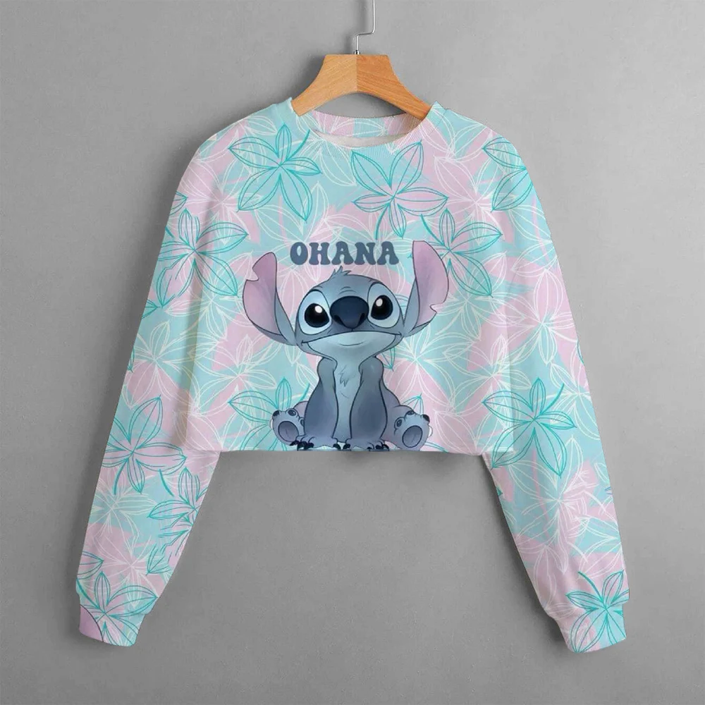 Christmas Knitted Girls' Sweatshirt Y2k Printed Long Sleeve Seam Loose Casual Round Neck Hoodie Top Costume